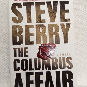 The Columbus Affair By Streve Berry a Novel Fiction Hardcover Book SKU A